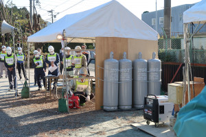 2021年度愛知県中核充填所防災訓練１２