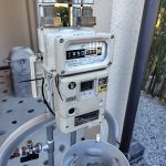 あみやの即湯サービス エコキュート故障２ ガスメーター
