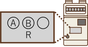 ガスメーター ABR 調整圧・閉塞圧異常