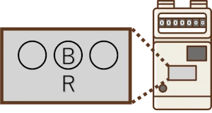 ガスメーター BR 圧力式微少漏洩
